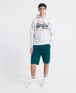 Superdry Core Track Cargo Férfi Rövidnadrág Türkiz | BNAEG2809